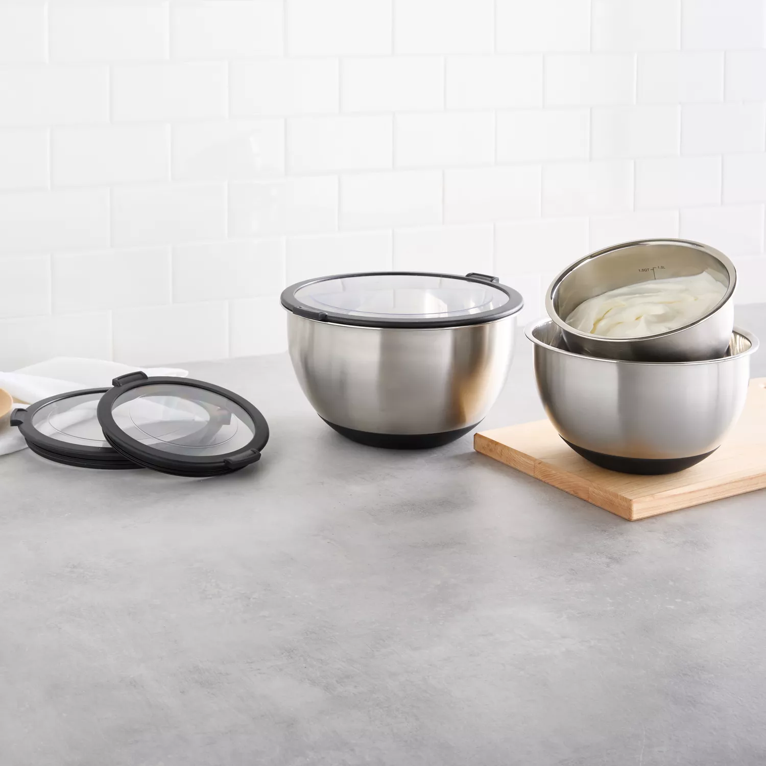 Sur La Table Non-Skid Stainless Steel Mixing Bowls Sale 2020