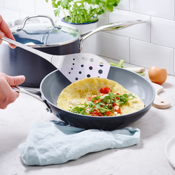 GreenPan Valencia Pro Ceramic Nonstick Skillets, Set of 2, 8&#34; & 10&#34;