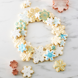 Snowflake Cookie Cutter, Set of 9