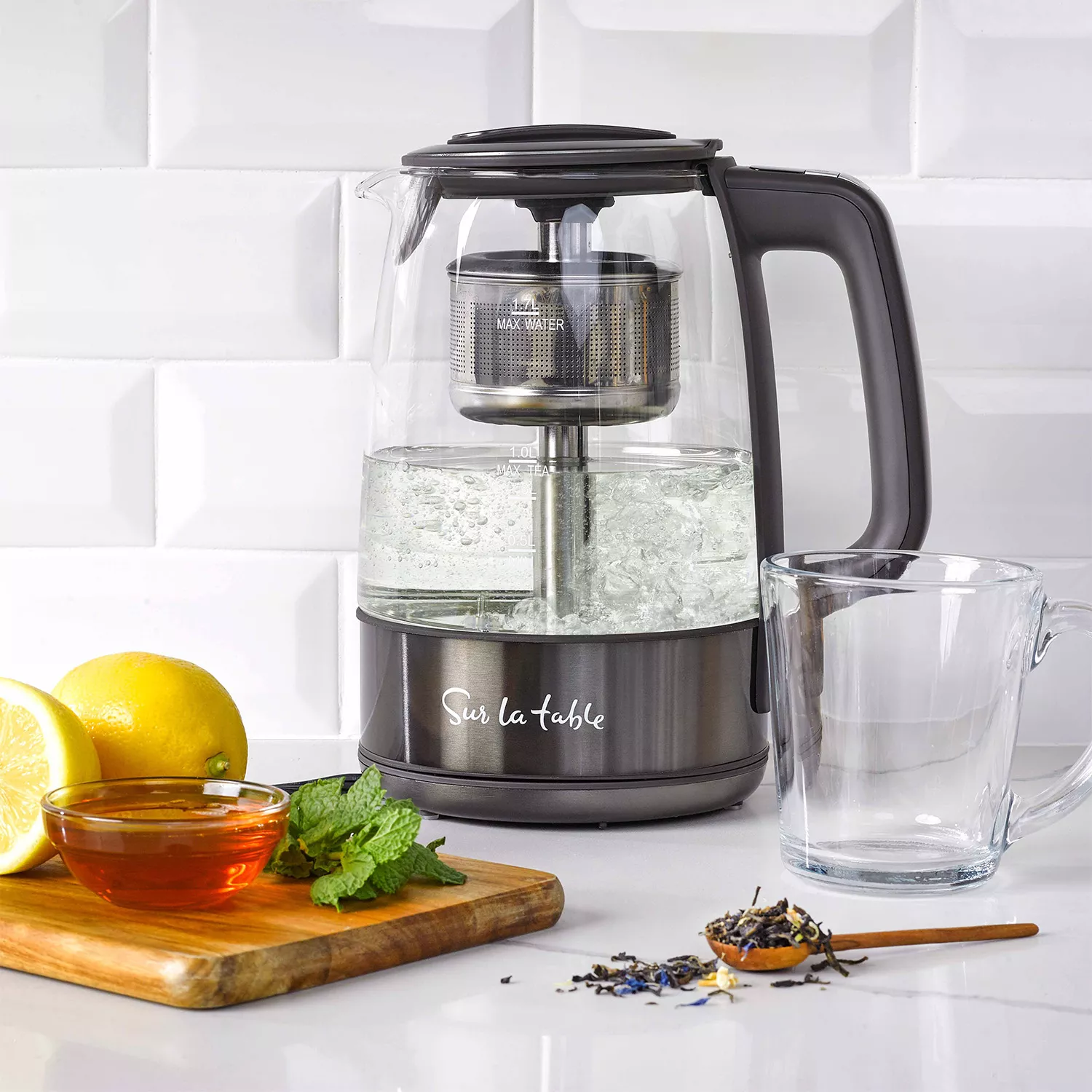 Chefman 1.8L Stay Hot Electric Kettle with Tea Infuser - Macy's