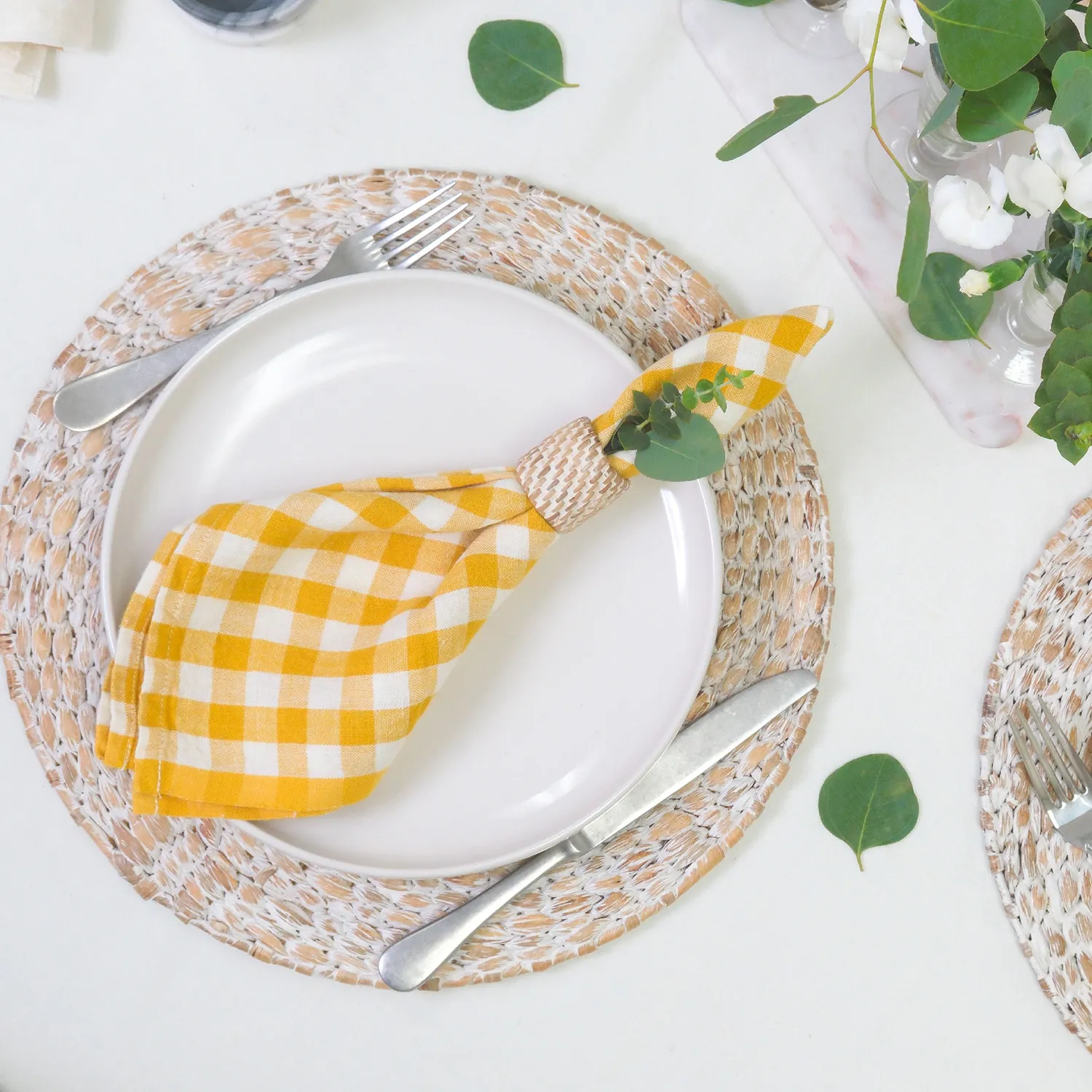 Caravan Picnic Linen Napkins, Set of 4