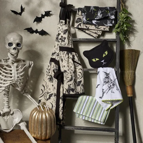 Sur La Table Halloween Witches Towels, Set of 3