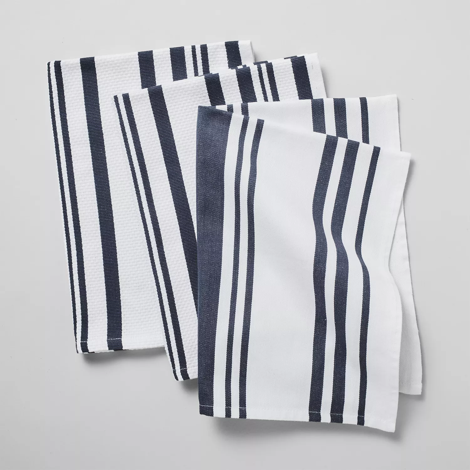 Sur La Table Striped Kitchen Towels, Set of 3