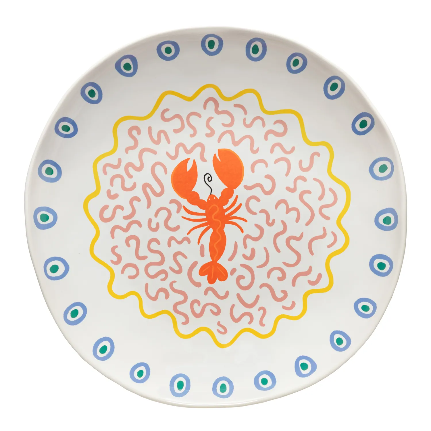 Costa Nova Summer Bliss Lobster Serving Bowl