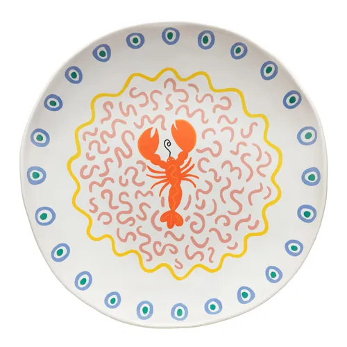 Costa Nova Summer Bliss Lobster Serving Bowl
