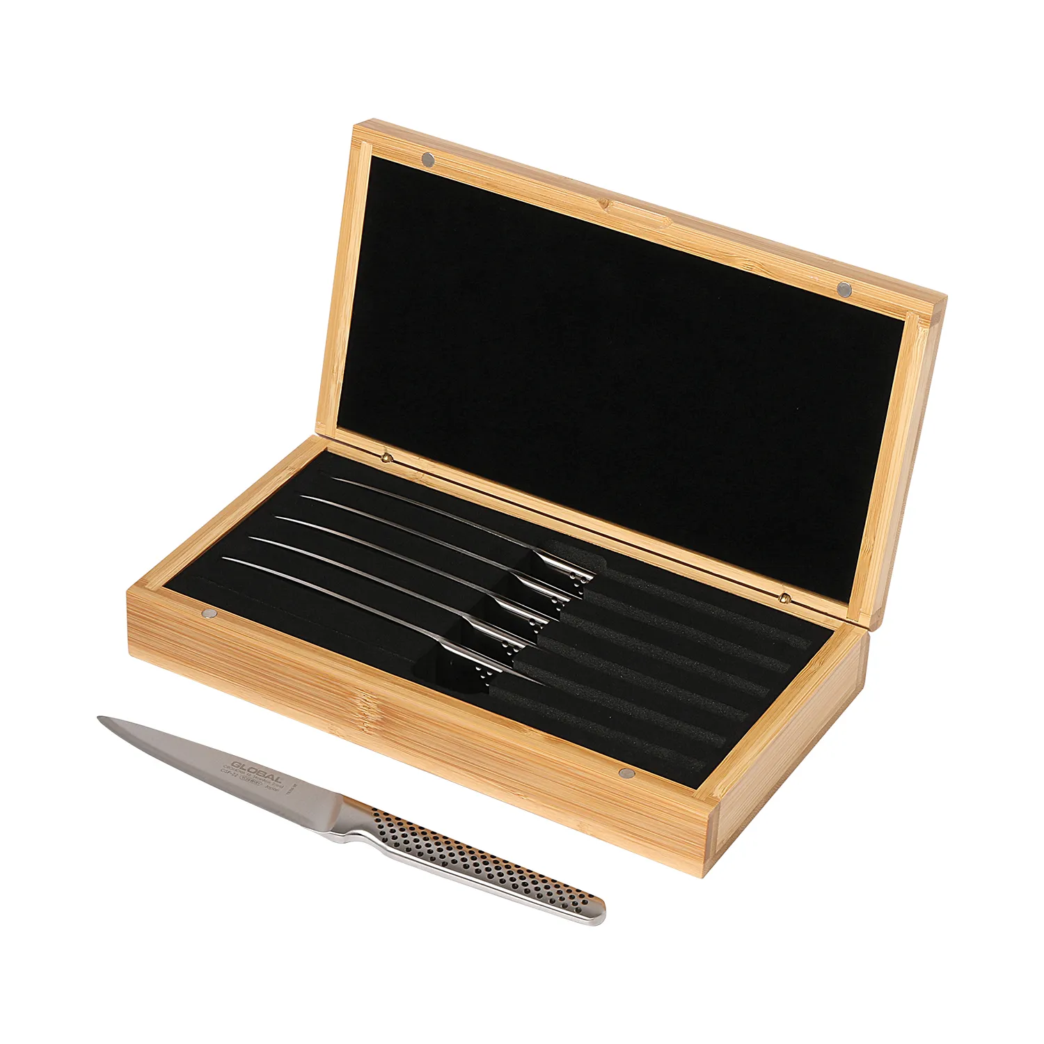Global Classic 6-Piece Steak Knife Set