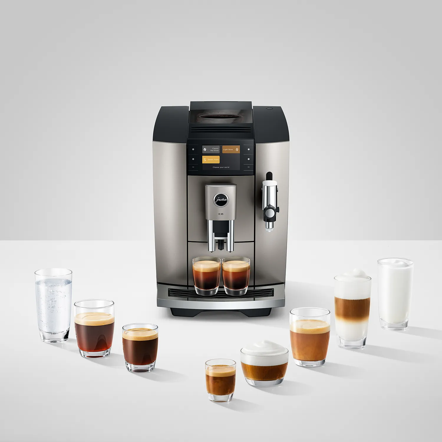 JURA E8 Automatic Coffee Machine