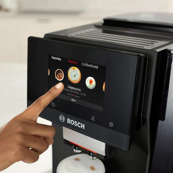 Bosch 800 Series Fully Automatic Espresso Machine with Milk Express Plus, Black - thumbnail 2