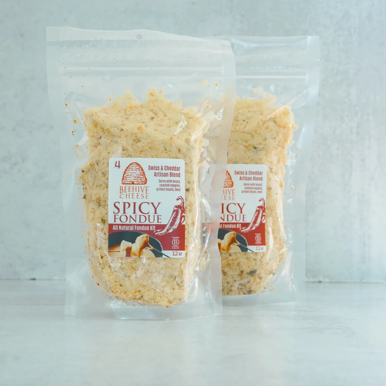 Beehive Cheese Spicy Fondue, Set of 2