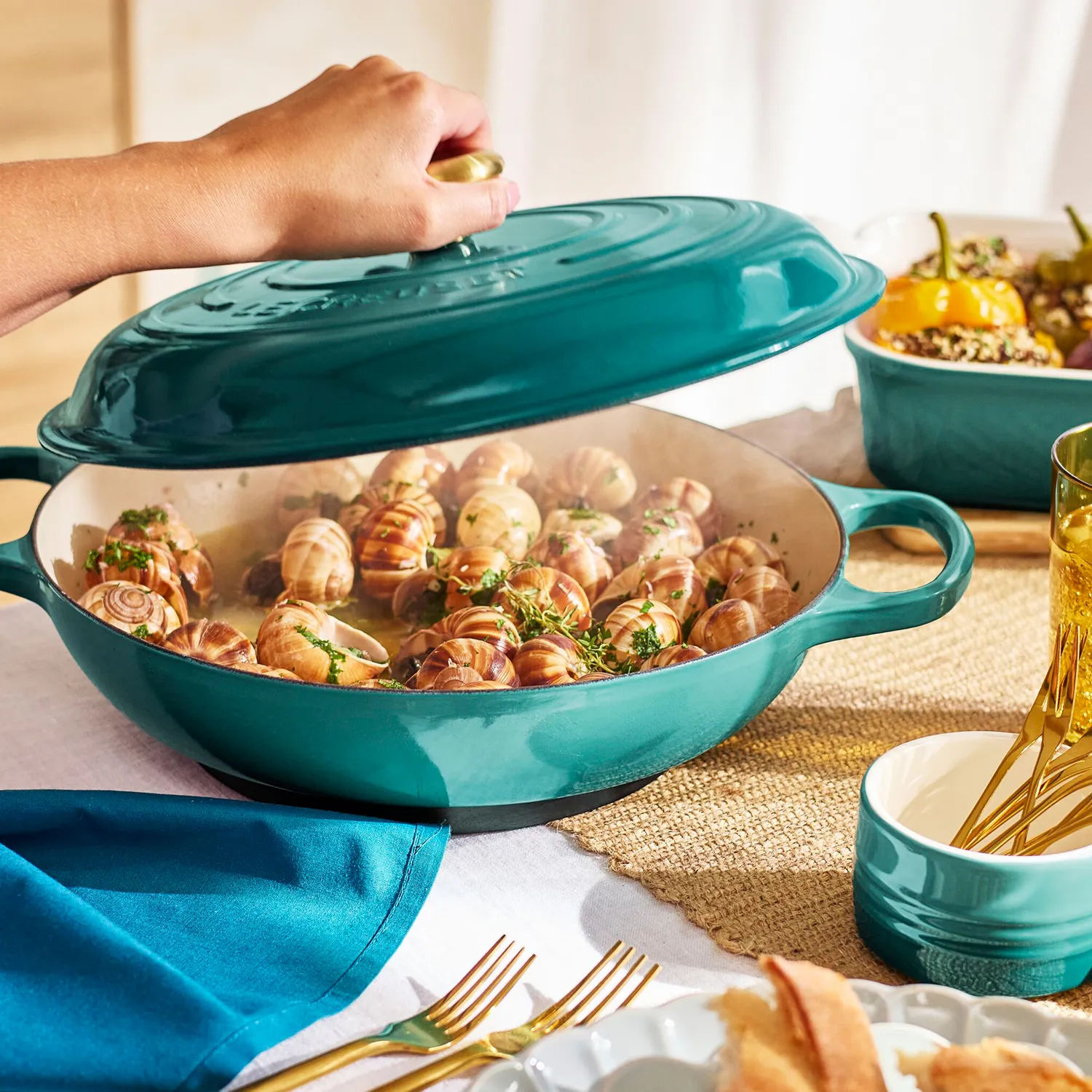 Le Creuset Signature Braiser, 3.5 qt.