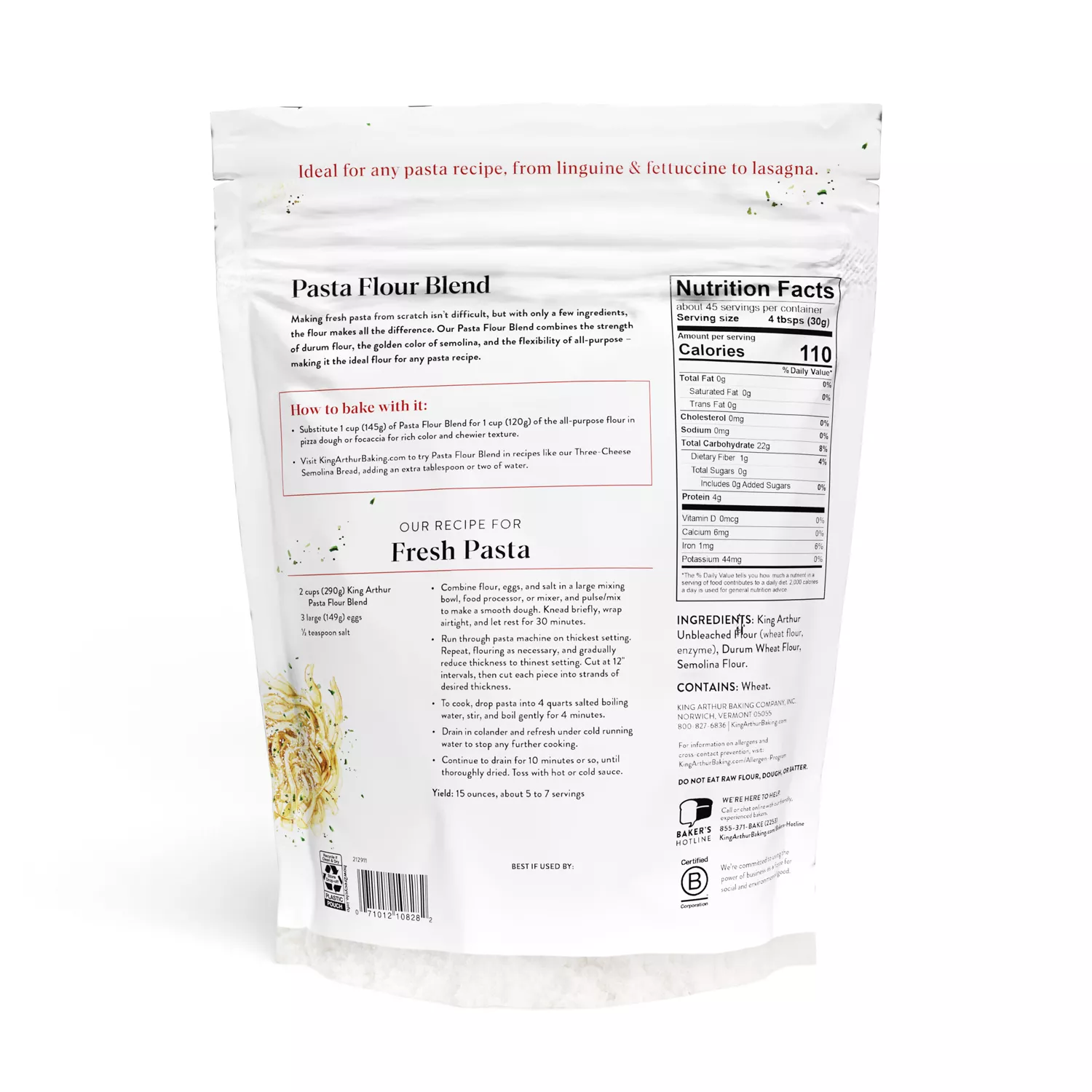 King Arthur Pasta Flour