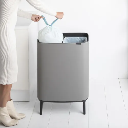 Brabantia Bo Touch Top Hi Can, 2 x 30 L