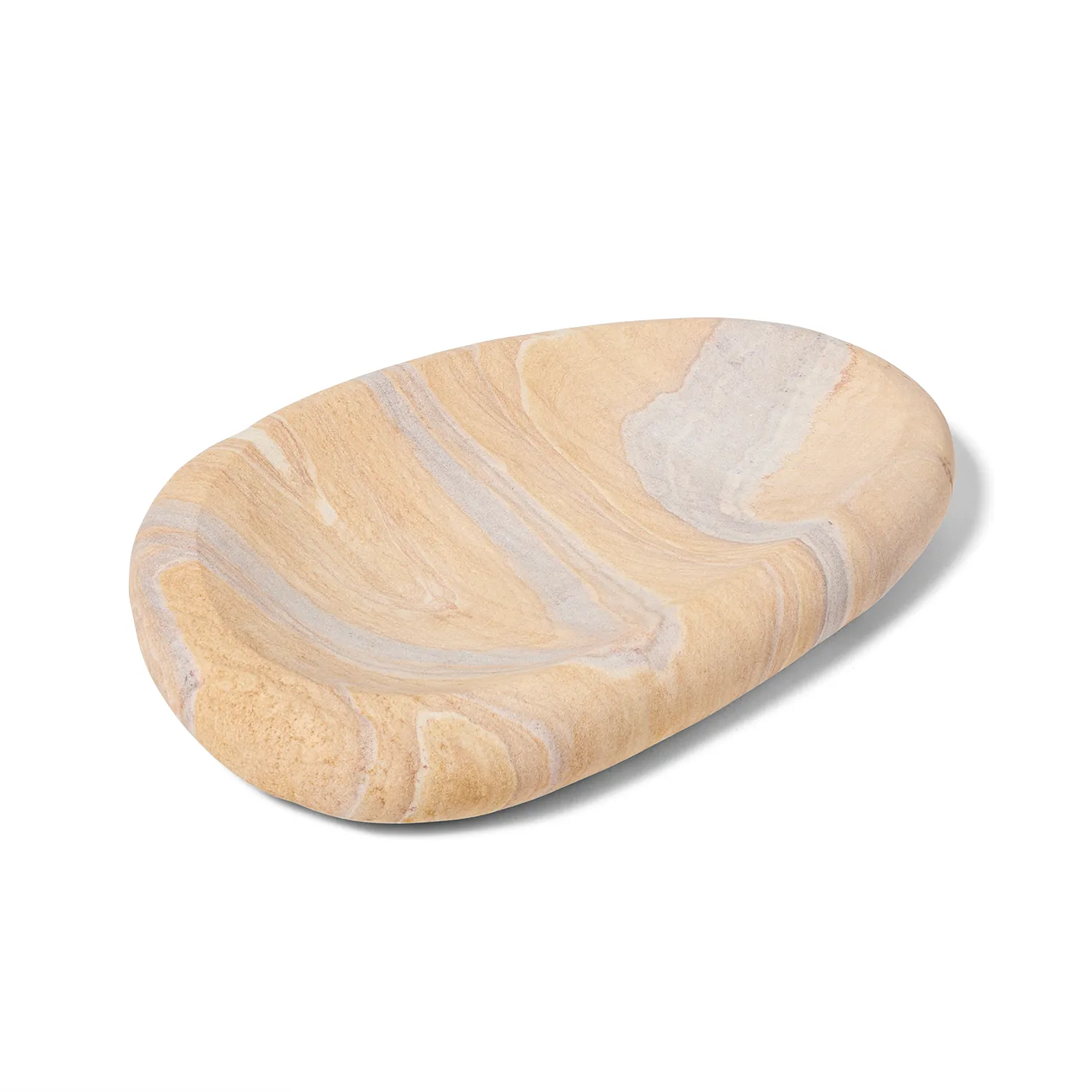 Be Home Shallow Rainbow Sandstone Bowl