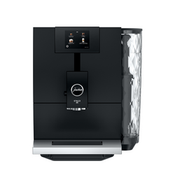 JURA ENA 8, Metropolitan Black The machine itself is attractive with a small footprint and a design that would fit any kitchen! In my opinion the machine only has two faults