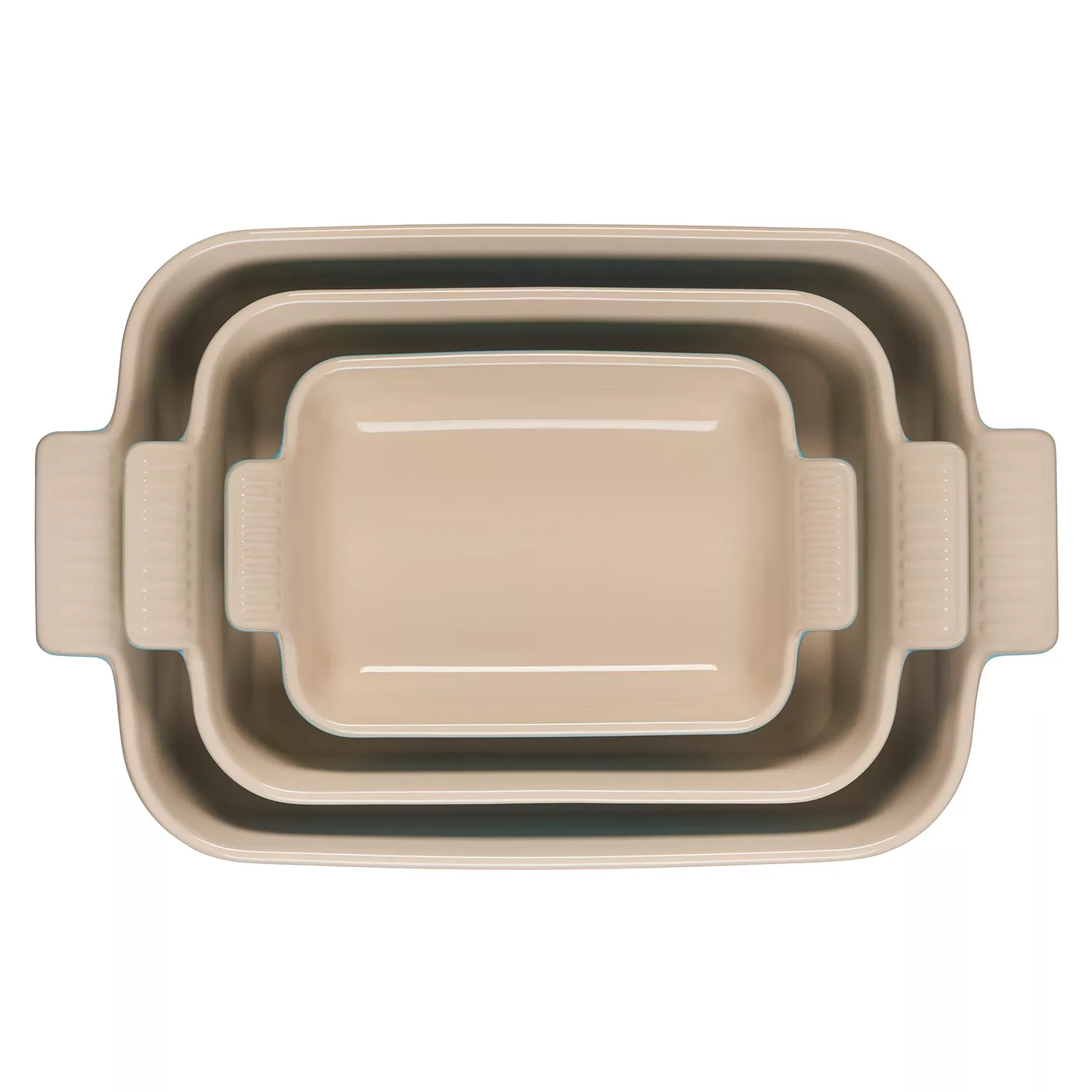 Le Creuset Heritage Stoneware 3-Piece Rectangular Baker Set