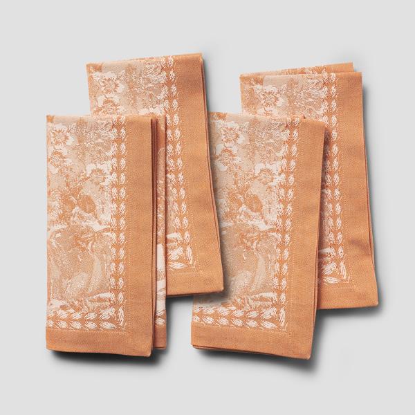 Sur La Table Thanksgiving Jacquard Napkins, Set of 4