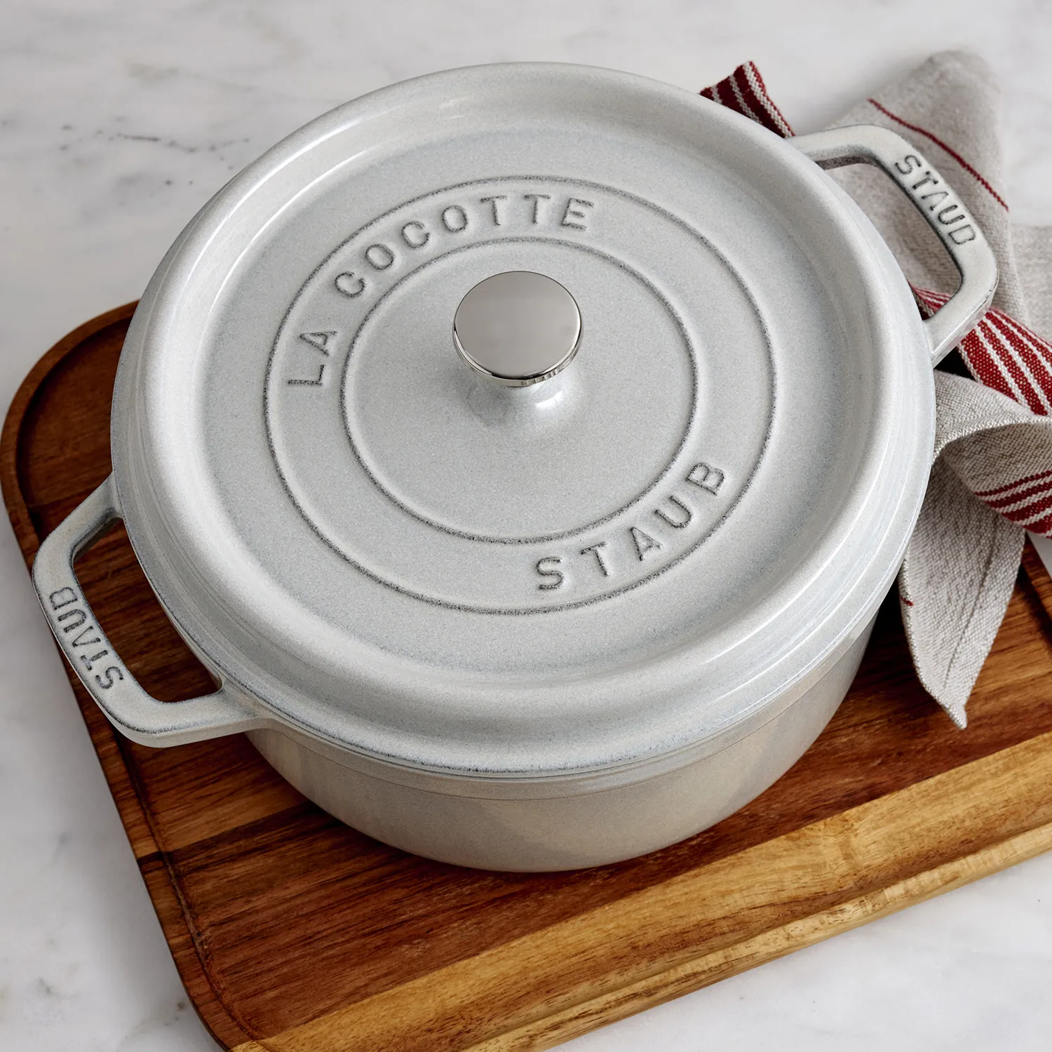 Staub Round Dutch Oven, 5.5 qt.