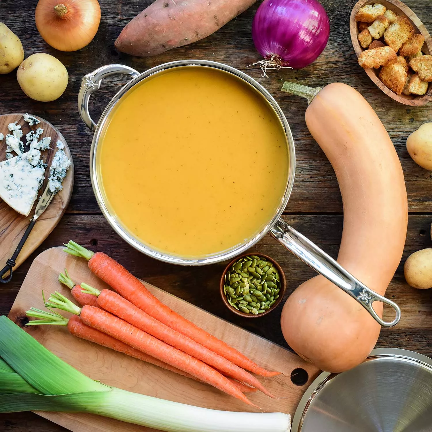 Hestan ProBond Stainless Steel Saucepans