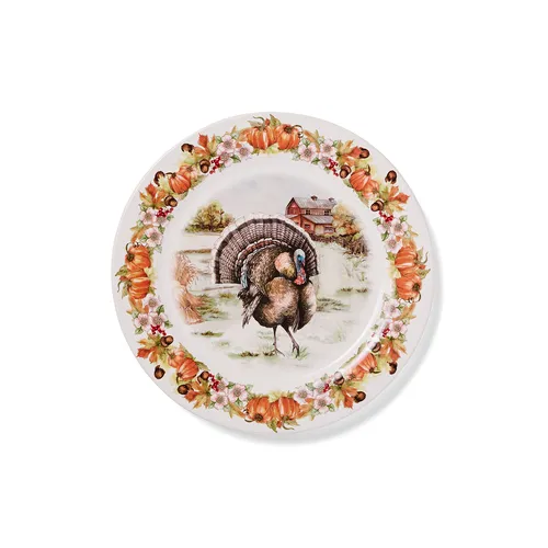 Sur La Table Turkey Dinner Plate