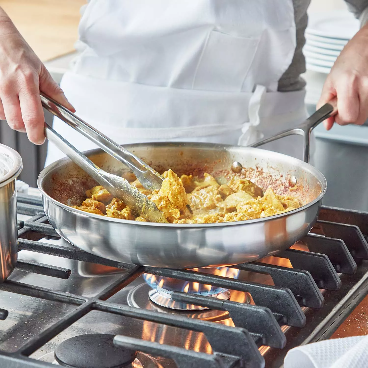 Demeyere Essential5 Stainless Steel Frying Pan 