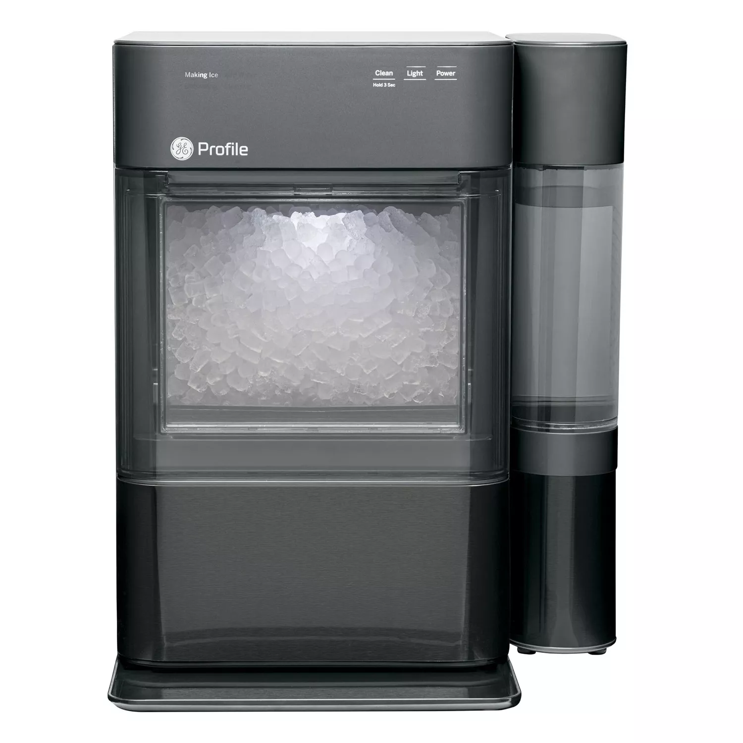 GE Profile™ Opal™ Nugget Ice Maker + Side Tank, Makes up to 24lbs per day, Countertop  Icemaker, Stainless Steel