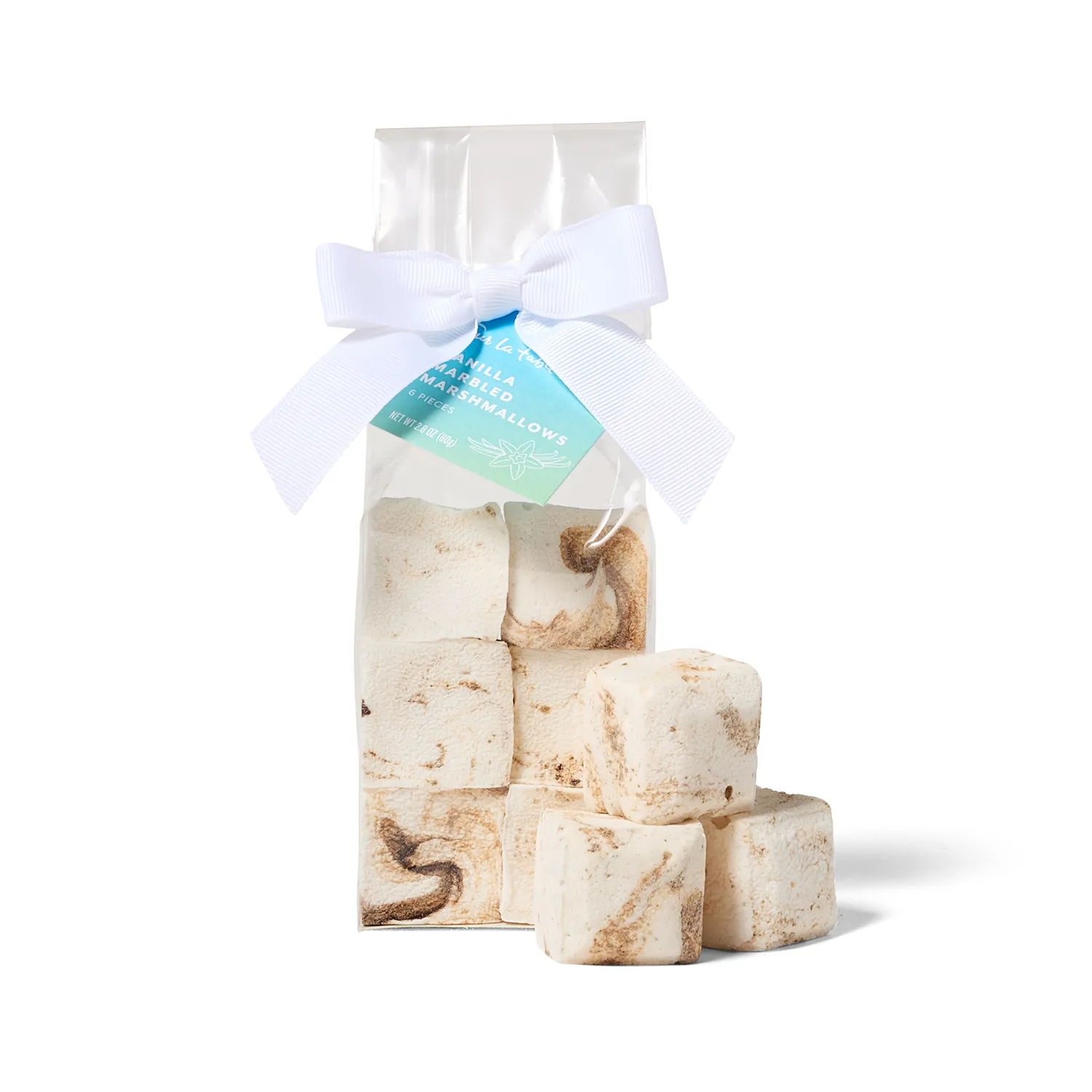 Sur La Table Handmade Vanilla Marbled Marshmallows, Set of 6