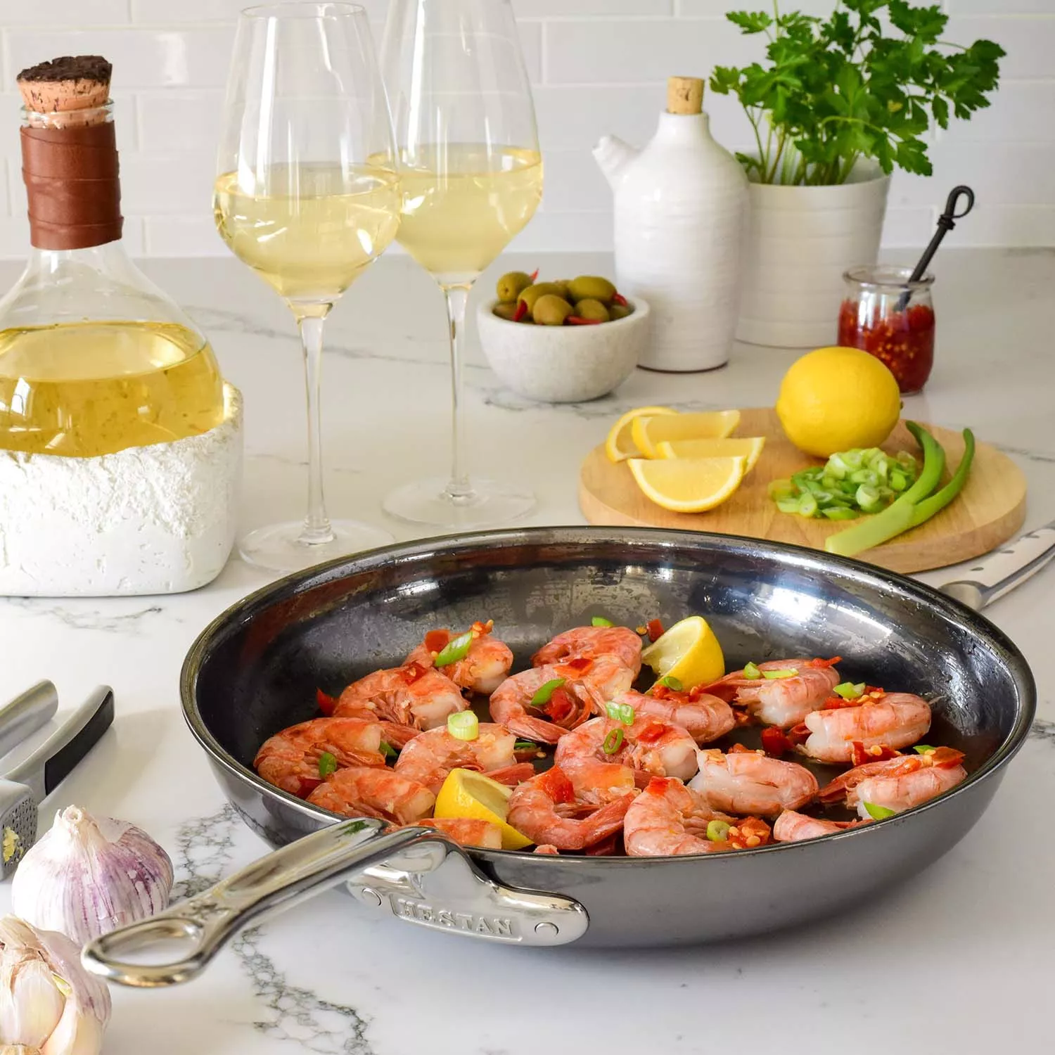 Hestan NanoBond Titanium Stainless Steel Skillets