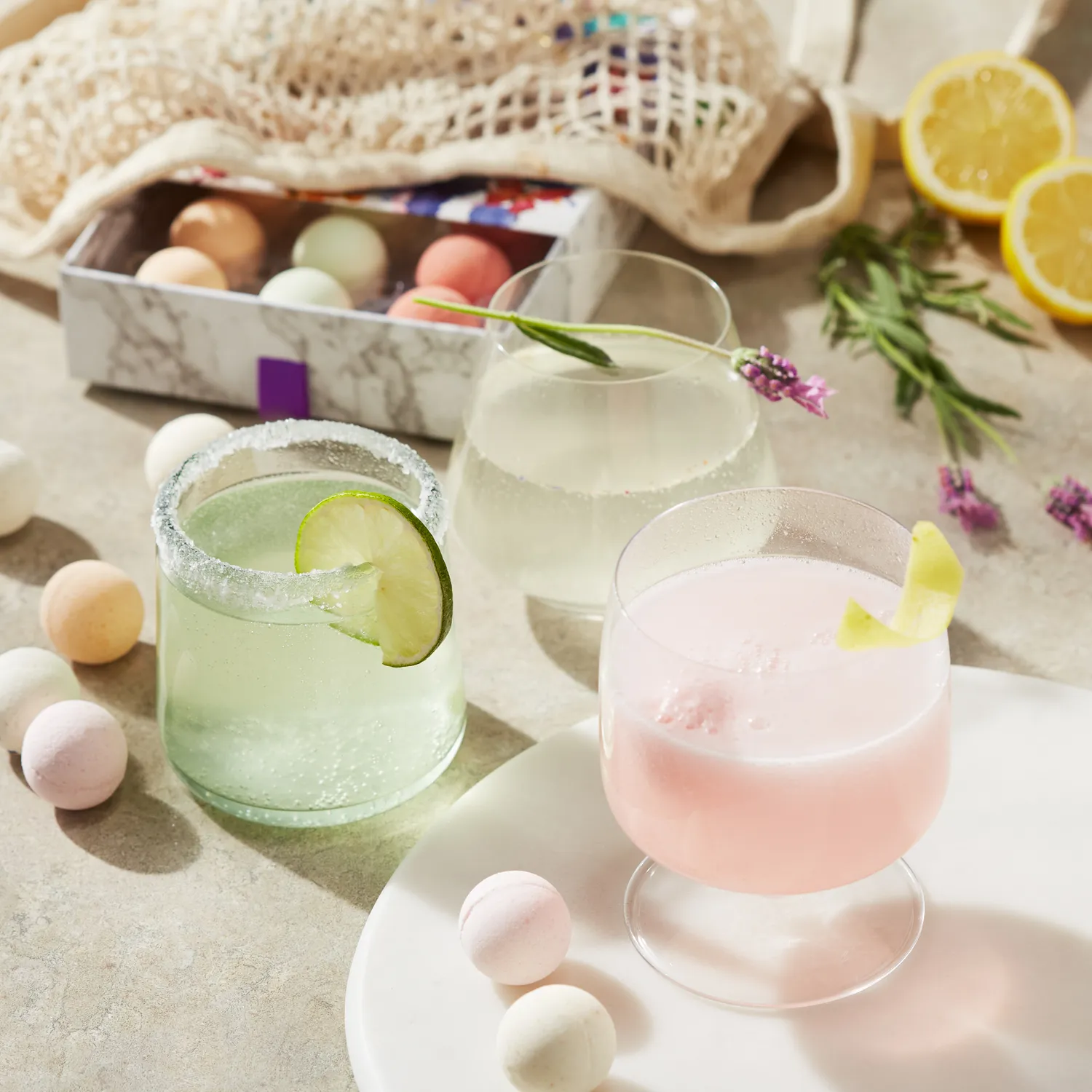 My Drink Bomb Peach Mango Cocktail Bombs, Set of 10