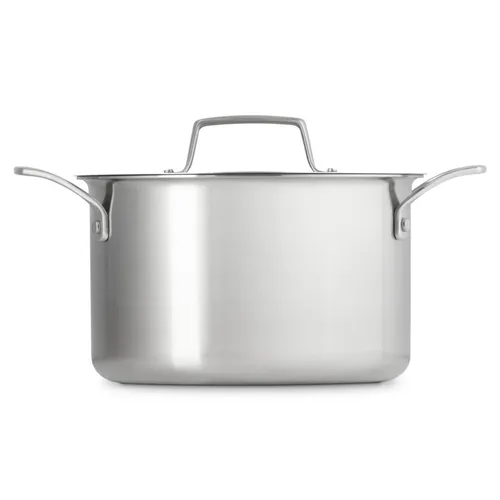 Le Creuset Essential Stainless Steel Stockpot, 4 qt.