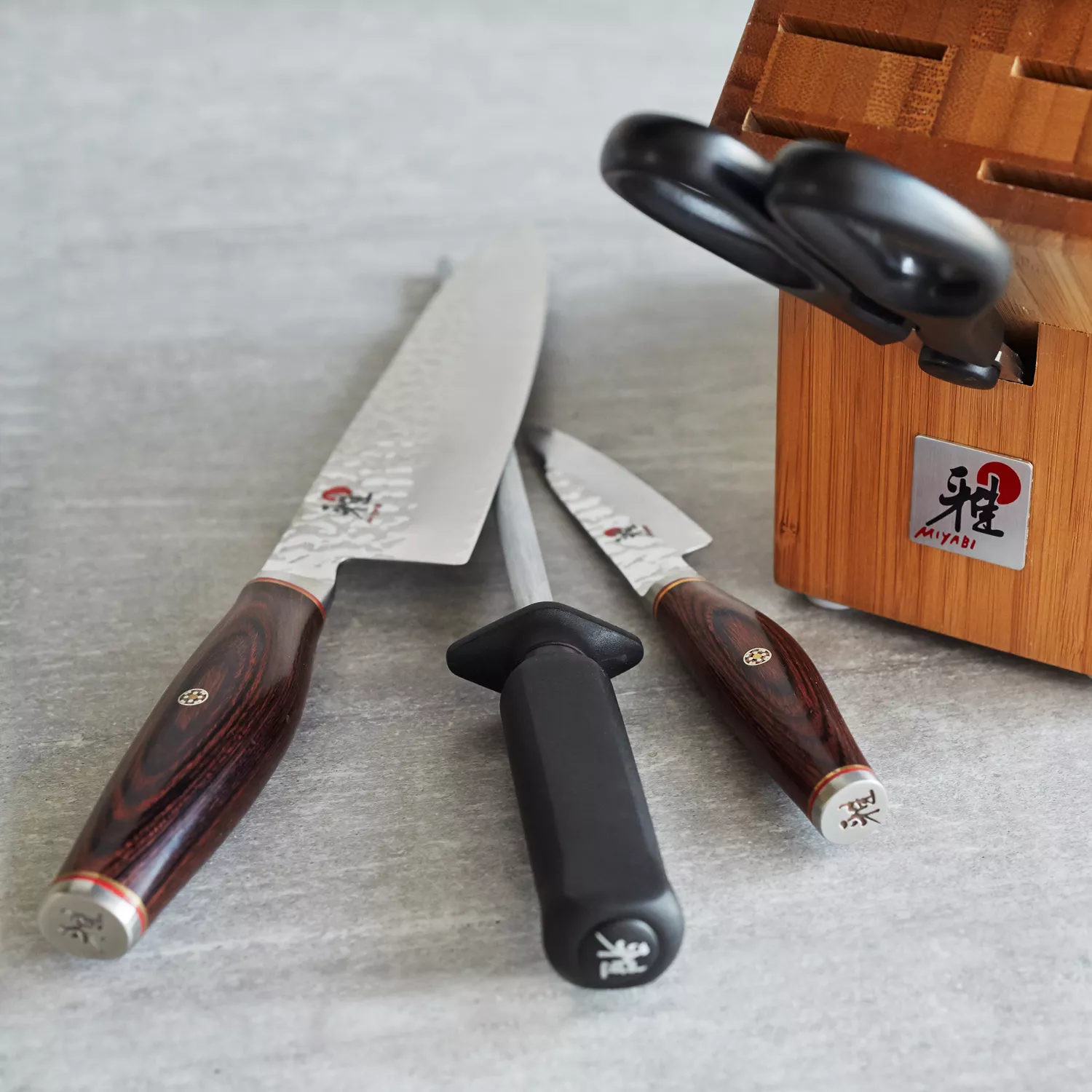 Miyabi Artisan 7-Piece Knife Block Set