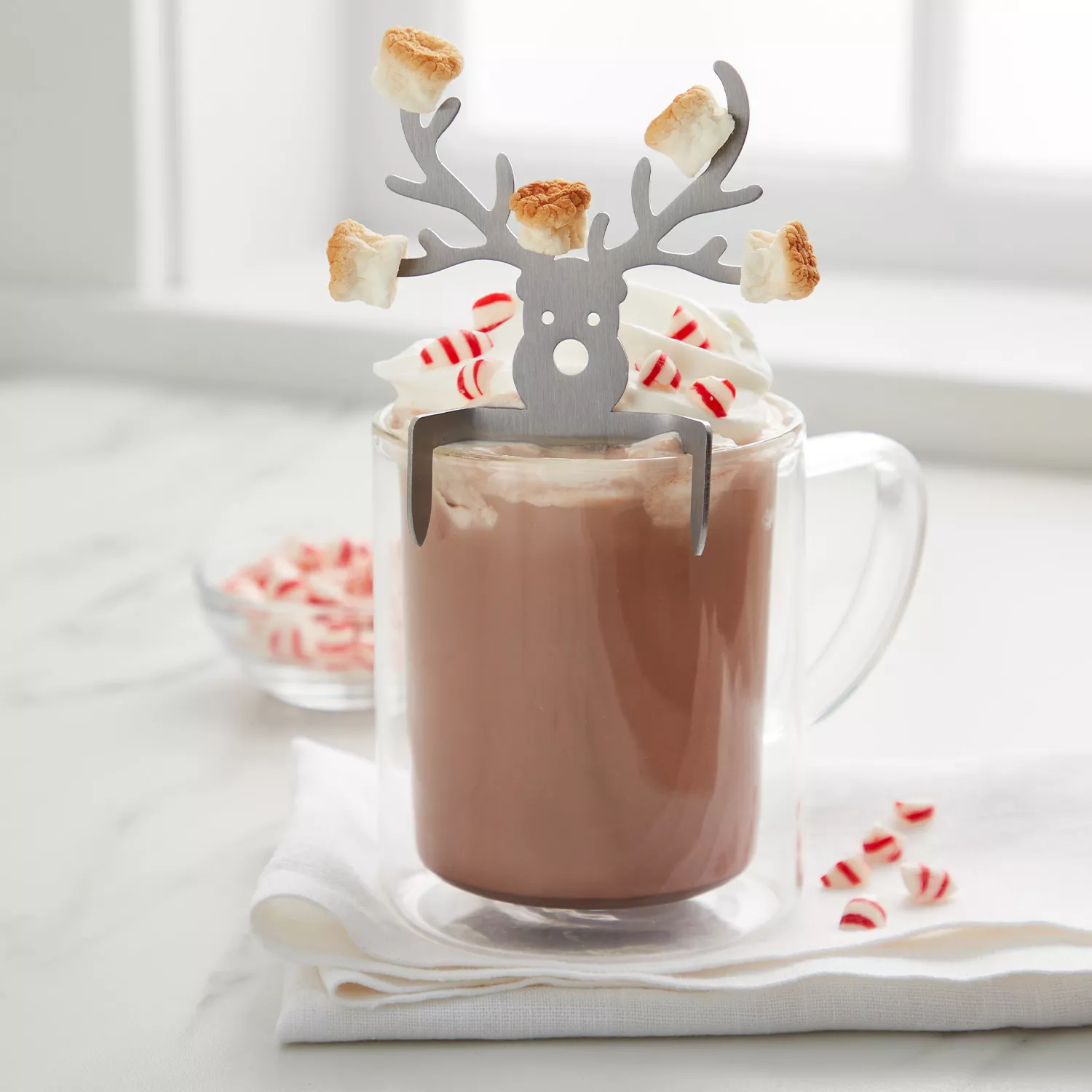 Sur La Table Reindeer Mug