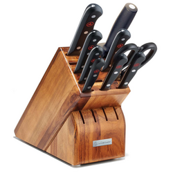 Wusthof Gourmet 10-Piece Starter Block Set, Natural
