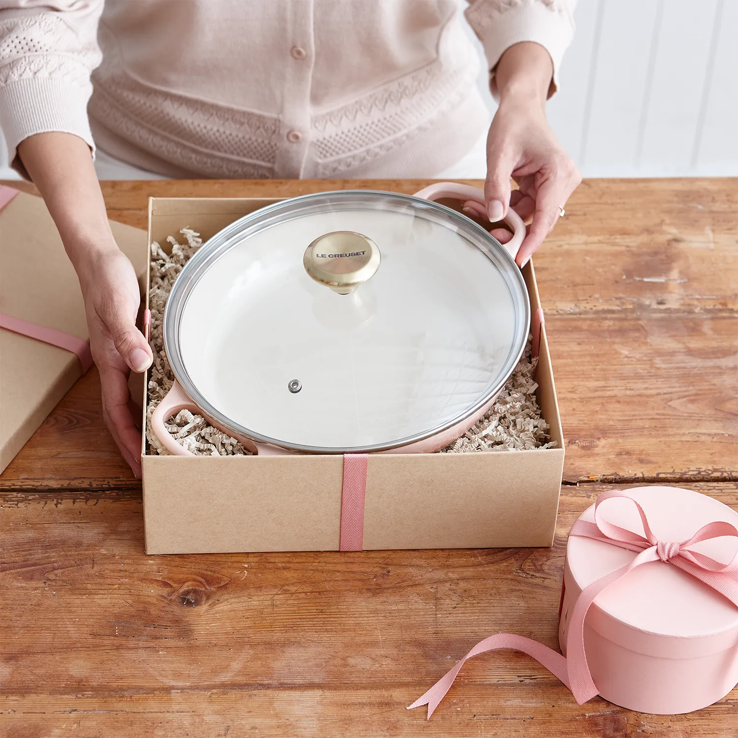 Le Creuset Signature Braiser with Glass Lid, 2.25 qt.