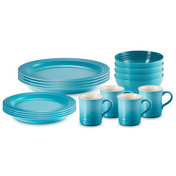 Le Creuset 16- Piece Dinnerware Set