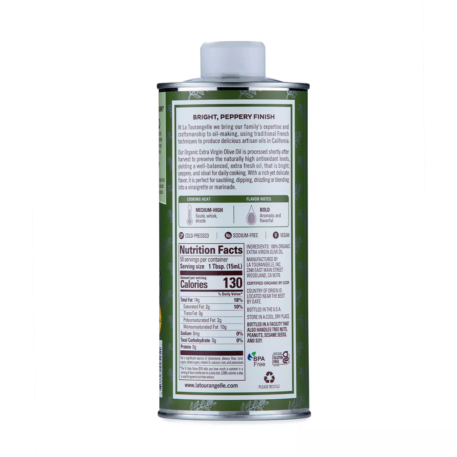 La Tourangelle Organic Extra Virgin Olive Oil