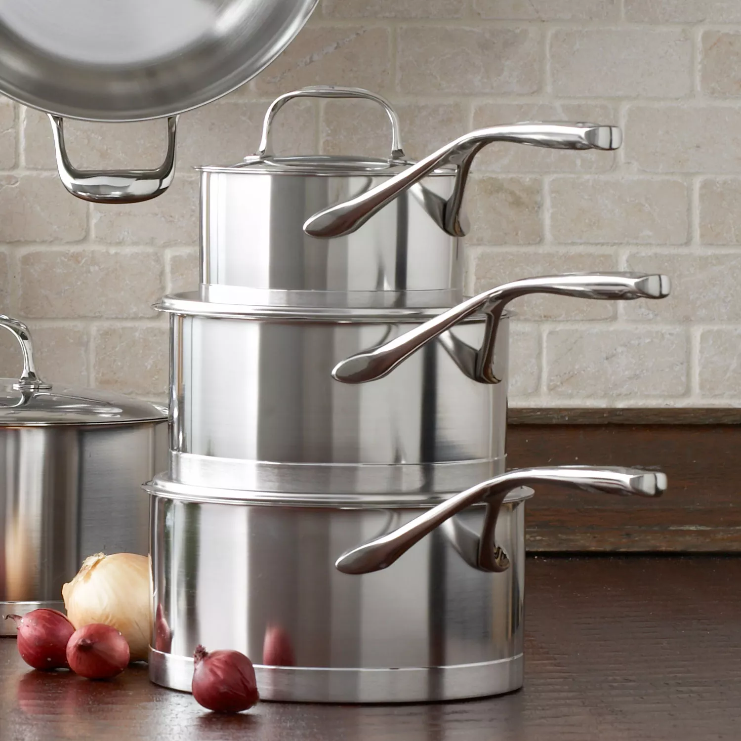 Demeyere Atlantis7 Stainless Steel Saucepan with Lid