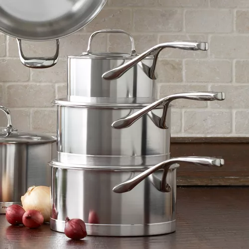 Demeyere Atlantis7 Stainless Steel Saucepan with Lid