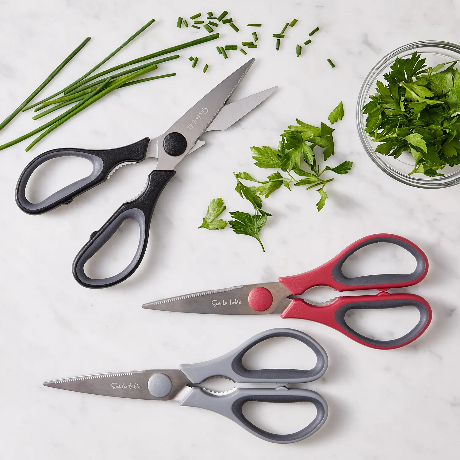 Sur La Table Kitchen Shears, Set of 3