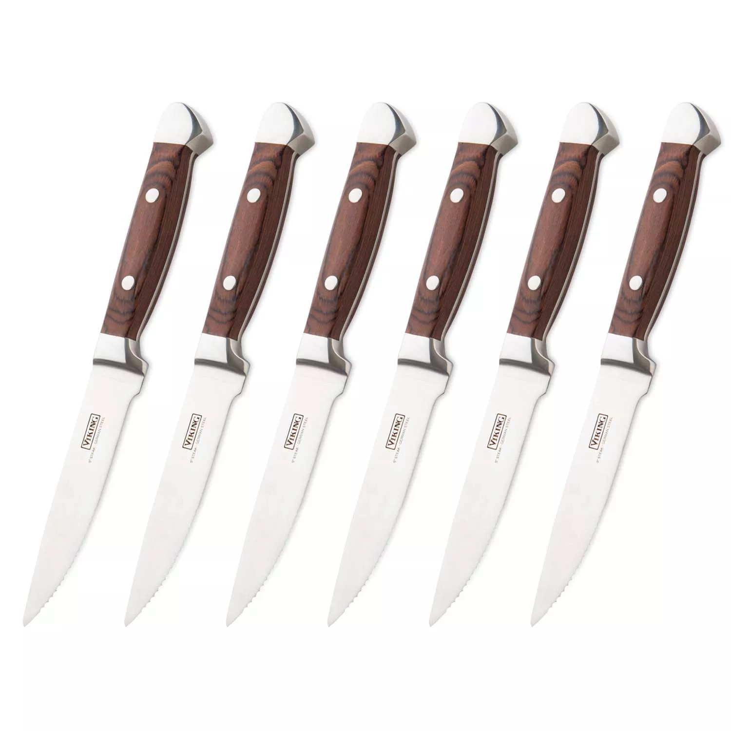 Viking Professional Steak Knives, Set of 6