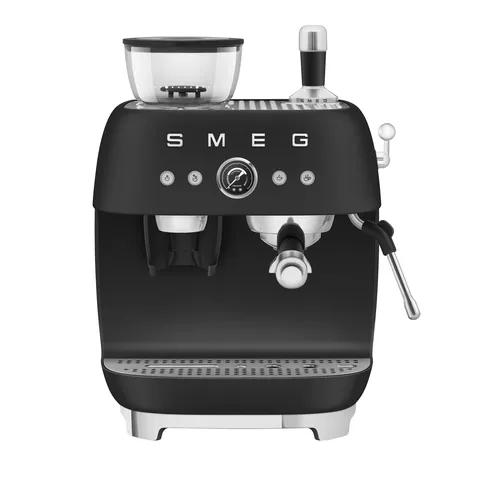 Smeg 50s Retro Style Aesthetic Espresso Machine with Grinder