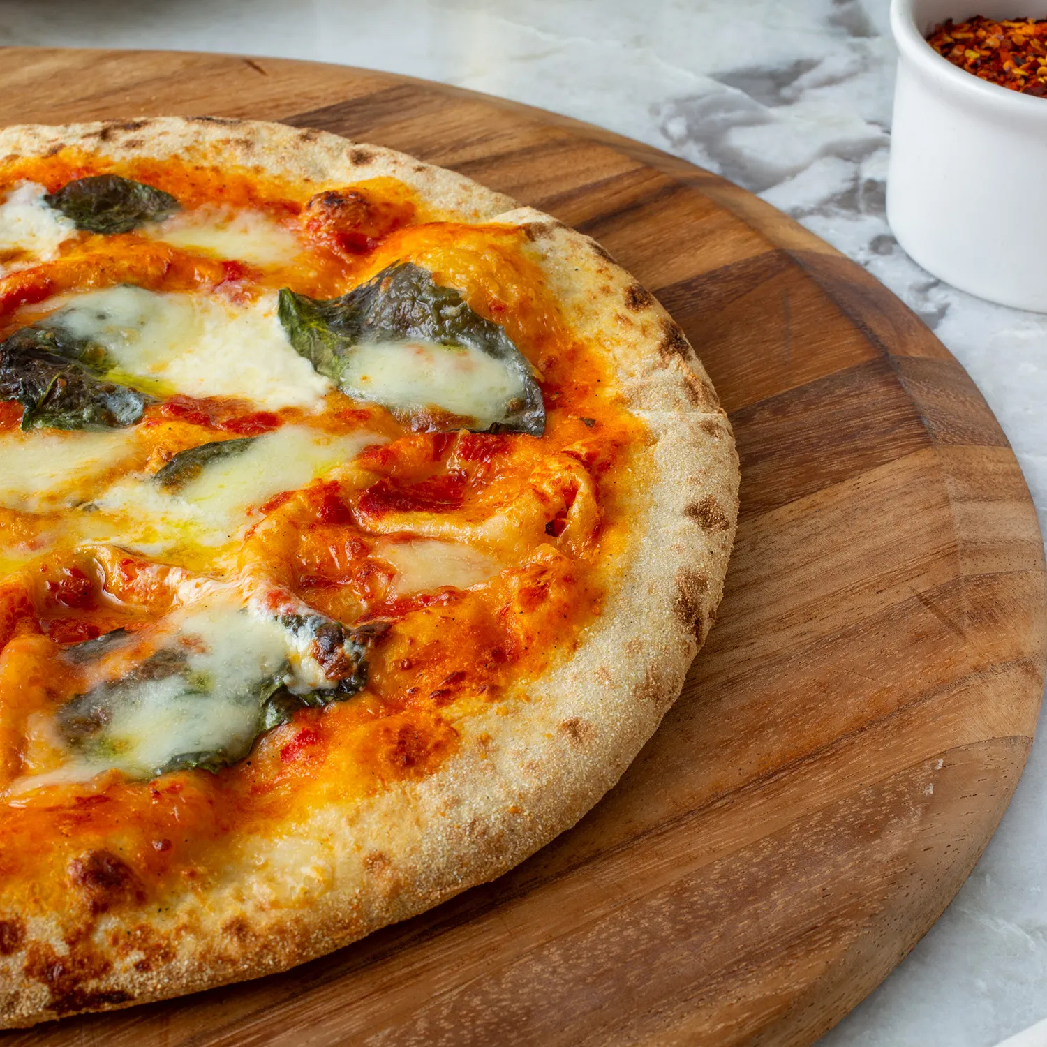 Katie's Pizza & Pasta WoodFired Burrata Margherita Pizzas, Set of 2