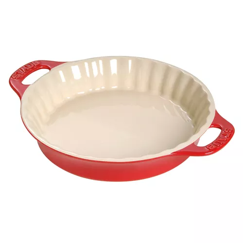 Staub Stoneware Pie Dish, 9&#188;&#34;