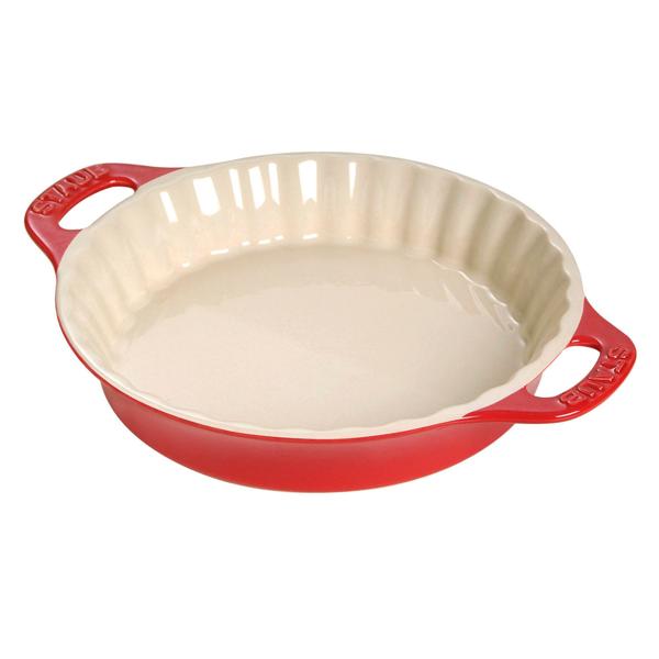 Staub Stoneware Pie Dish, 9¼"