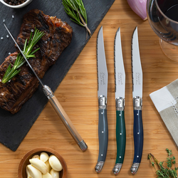 French Home Laguiole Steak Knives, Set of 4
