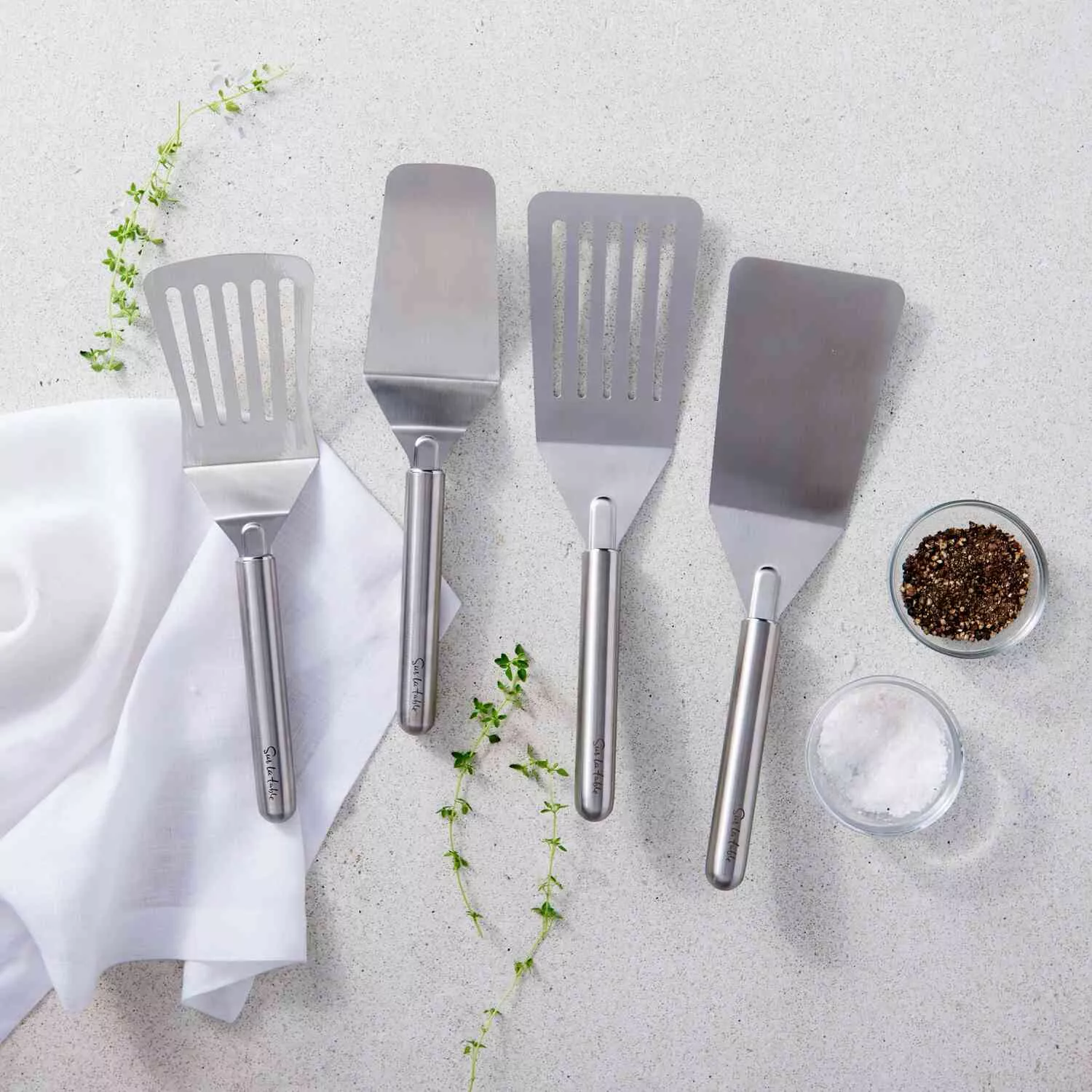 Sur La Table Stainless Steel Slotted Flexi Turner