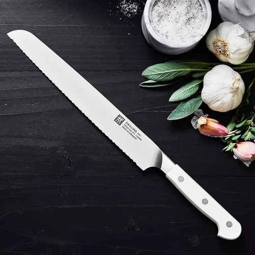 Zwilling J.A. Henckels Pro Le Blanc Z15 Bread Knife, 9&#34;