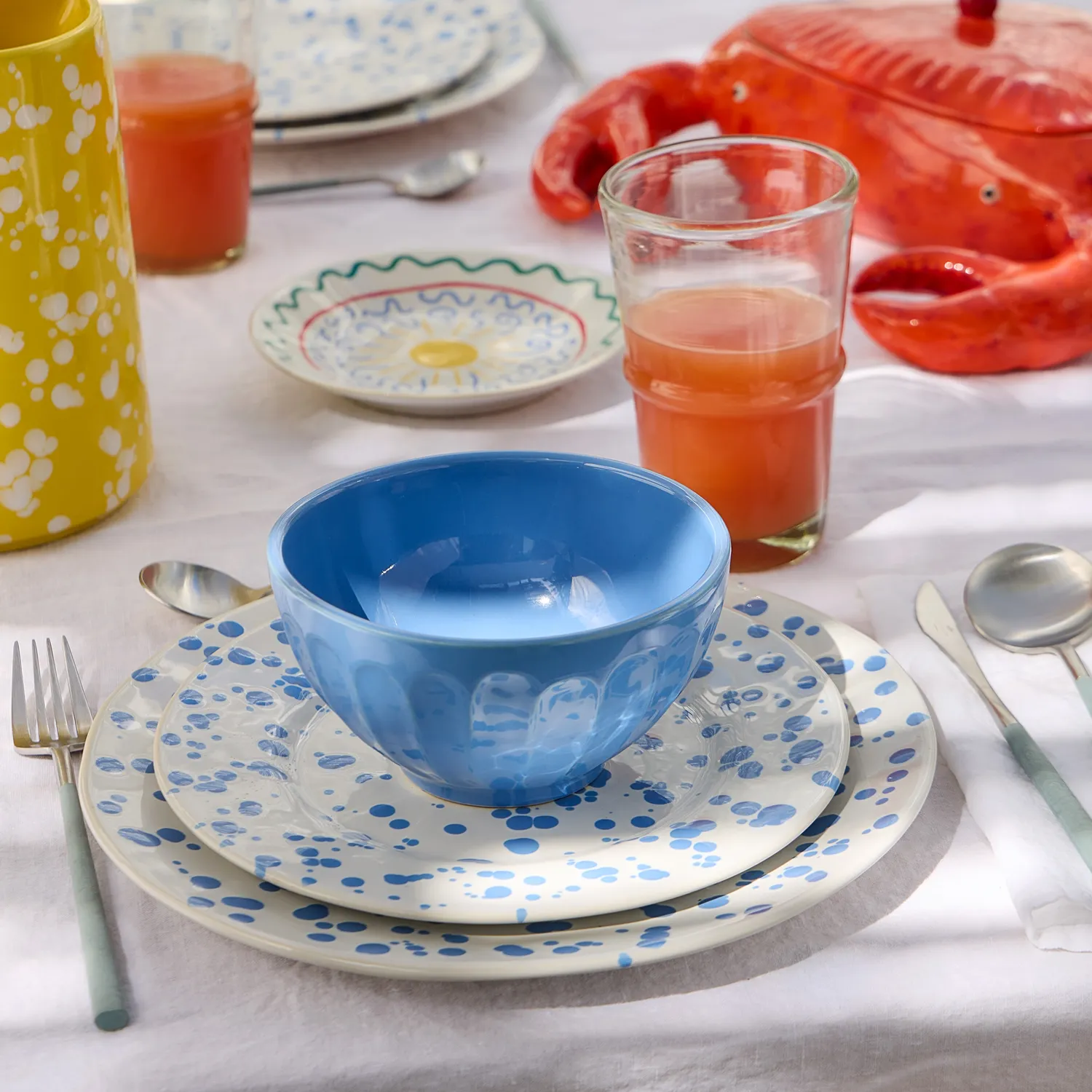 Costa Nova Rafaela Dinner Plates, Set of 6