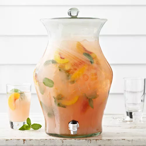 Peach-Mint Lemonade
