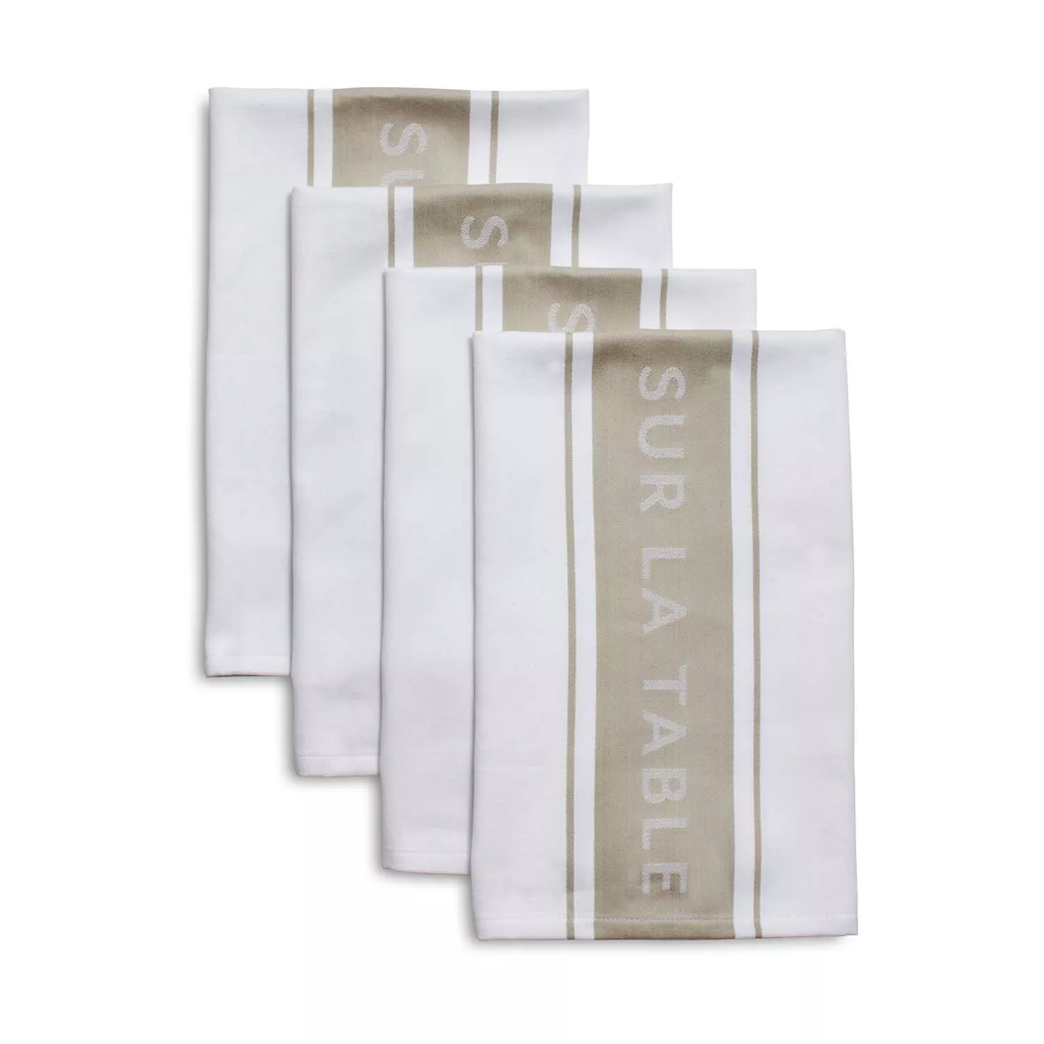 Gray SLT Logo Kitchen Towels, Set of 4