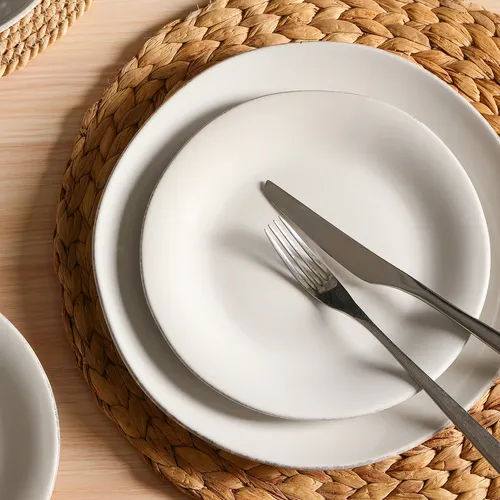 Stone Lain Essence Stoneware 12-Piece Dinnerware Set